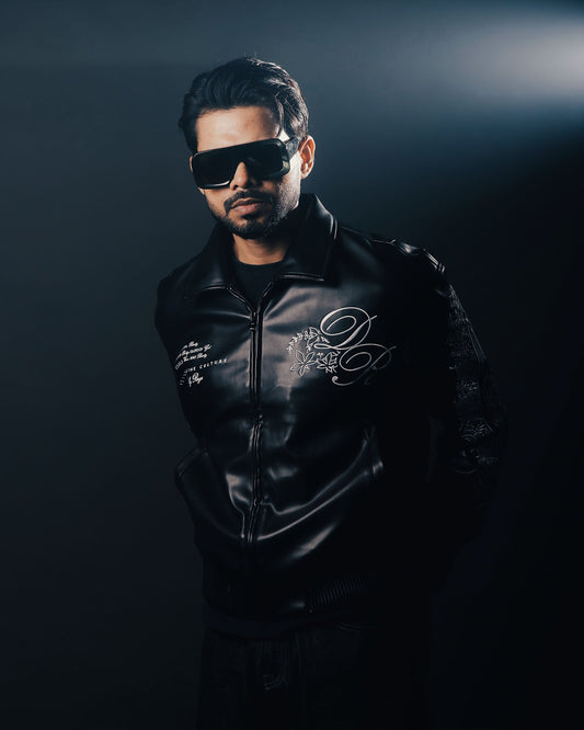 Arjan Dhillon Wears Drip by Rage’s Morni Leather Jacket for Revolution Album Release