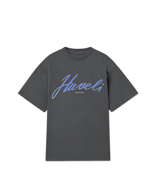 WORLD IS YOURS OVERSIZED T-SHIRT CARBON GREY