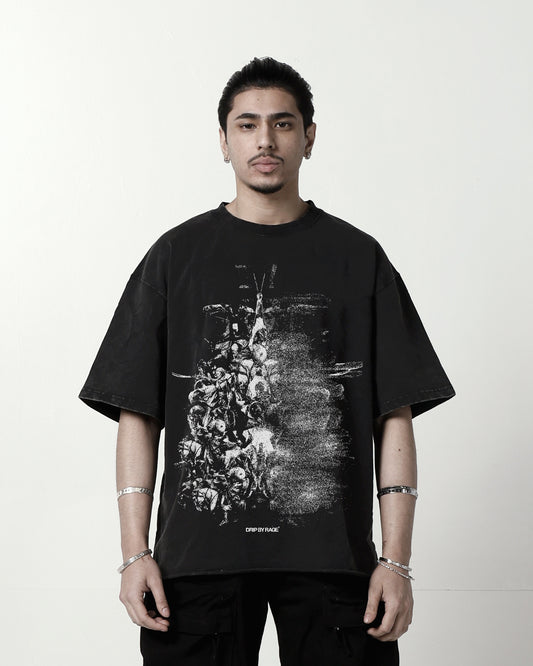 WAR PERISHES FADED T-SHIRT