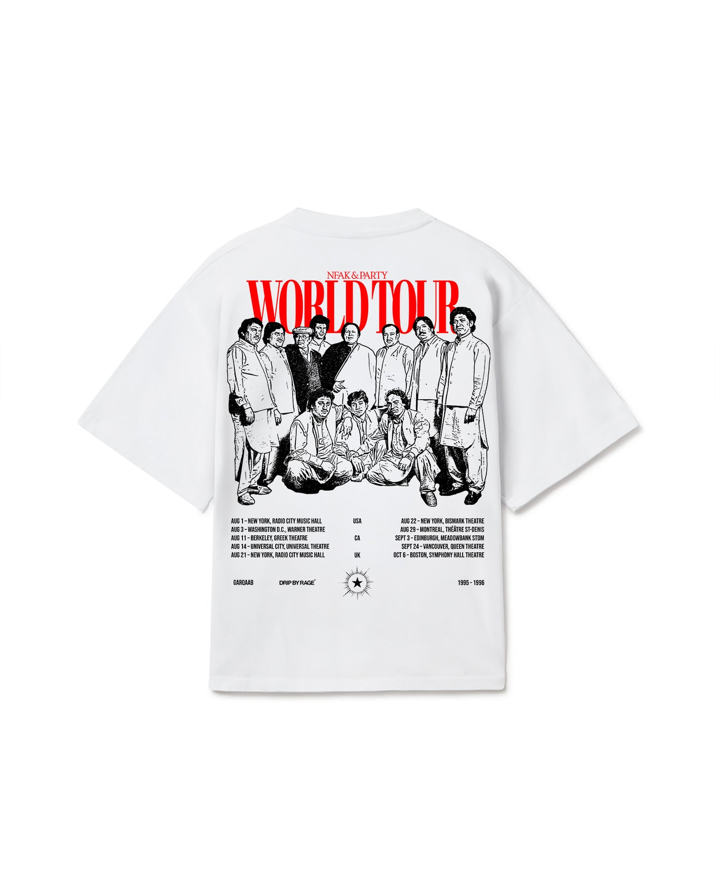 NUSRAT WORLD TOUR T-SHIRT