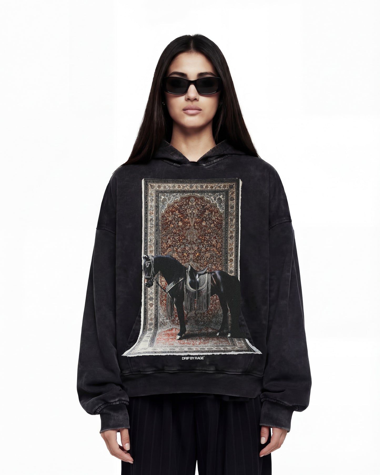 ROYALTY BIG PRINT HOODIE