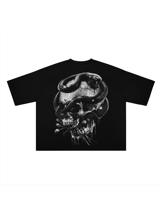 BLACK CHROME HEAVYWEIGHT BOXY T-SHIRT