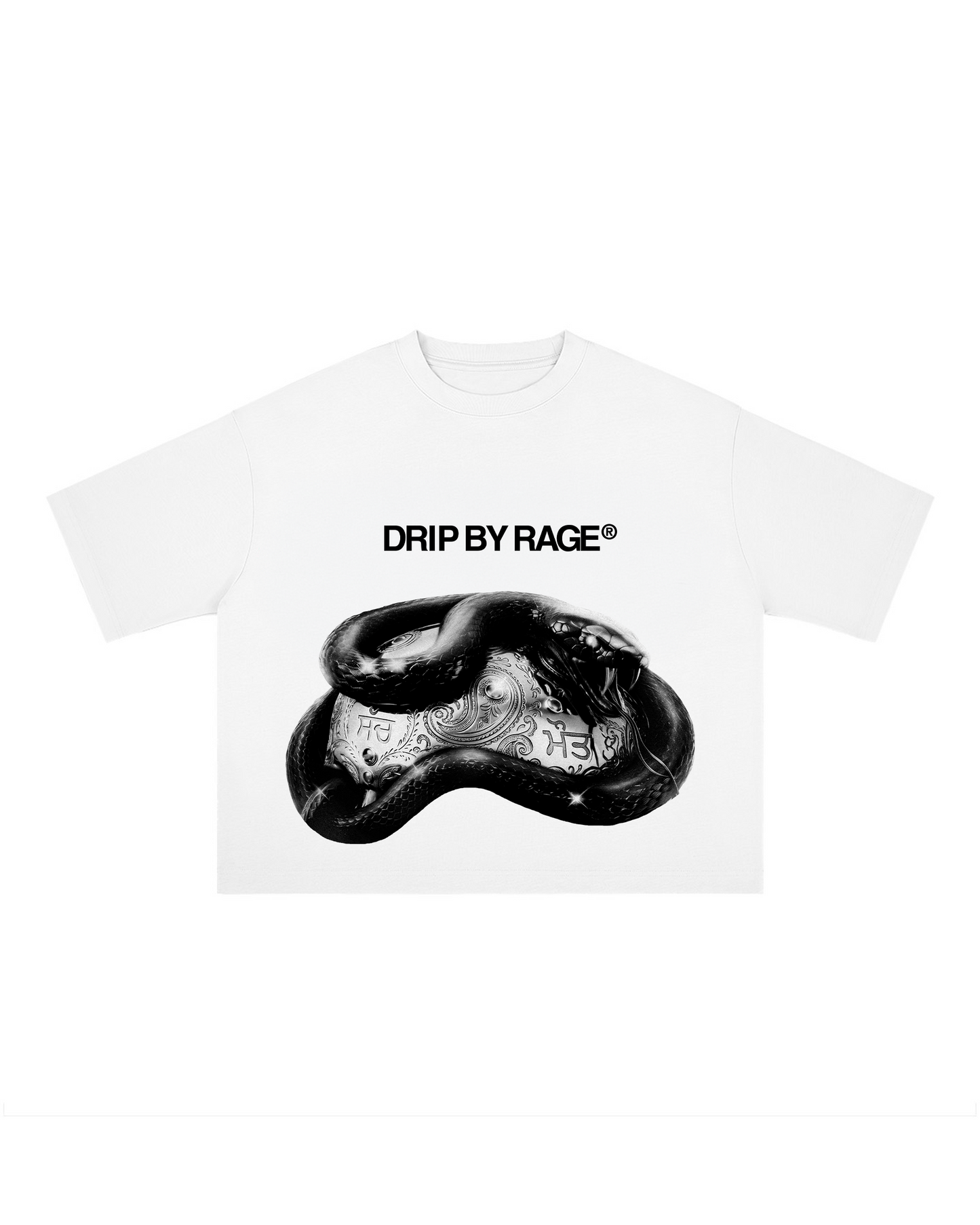 BLACK CHROME HEAVYWEIGHT BOXY T-SHIRT