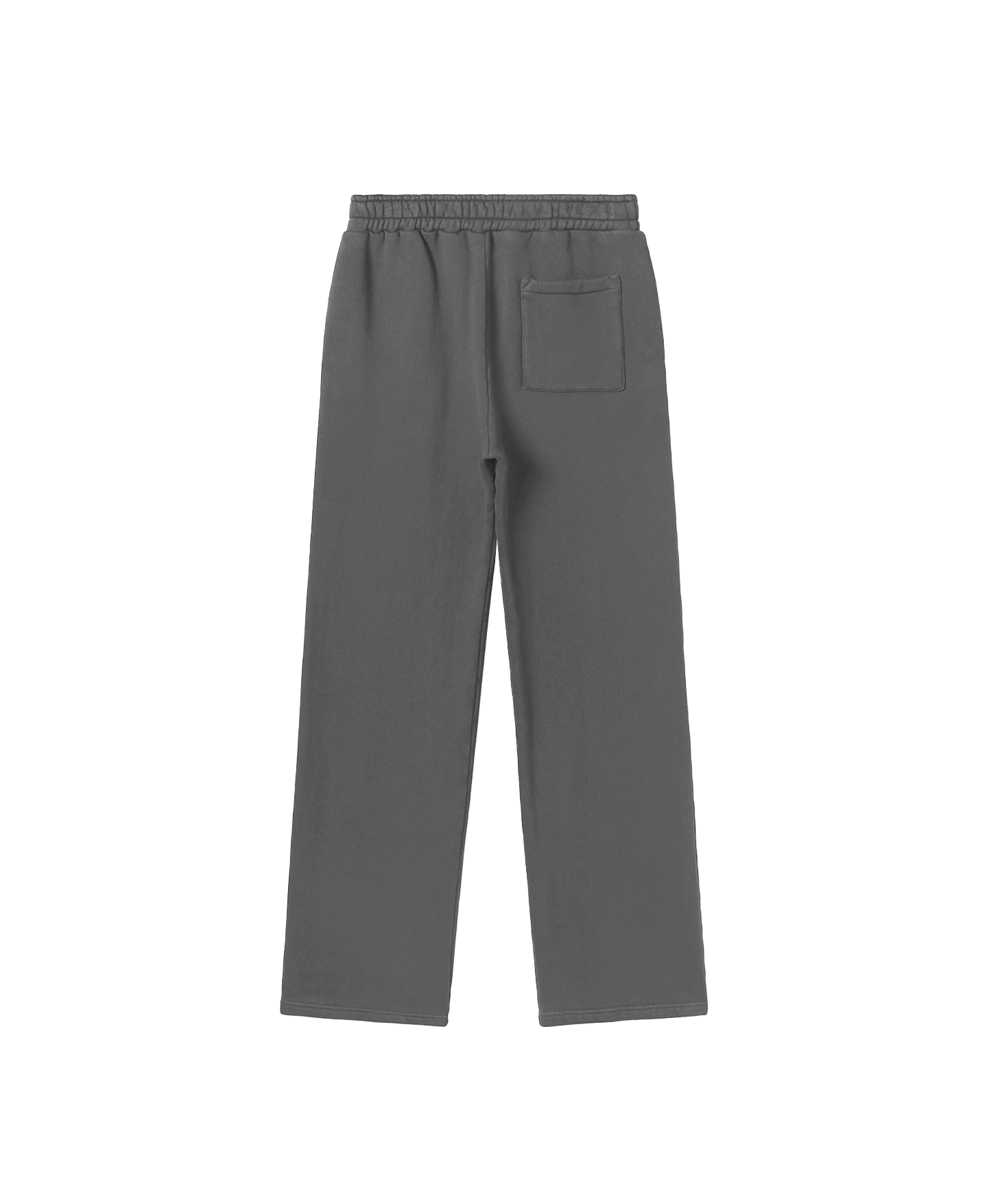 DARK GREY HEAVY RELAXED STRAIGHT SWEATPANTS