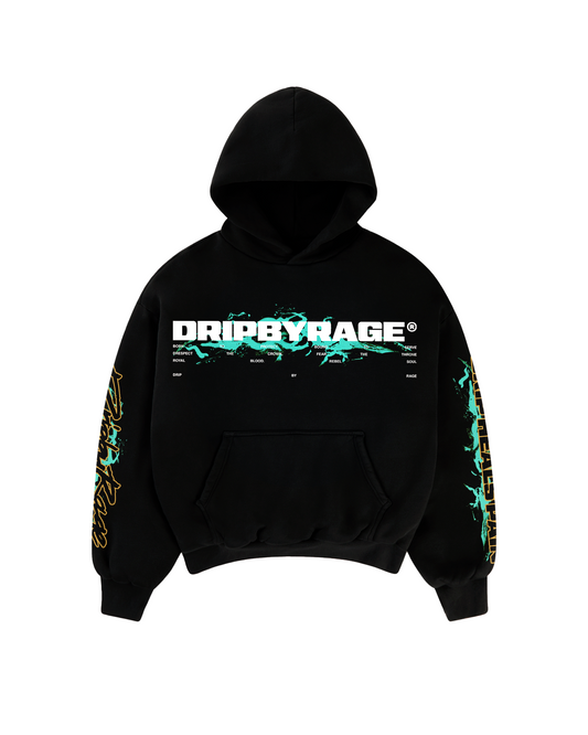 PAIN SUN FADED BOXY HOODIE