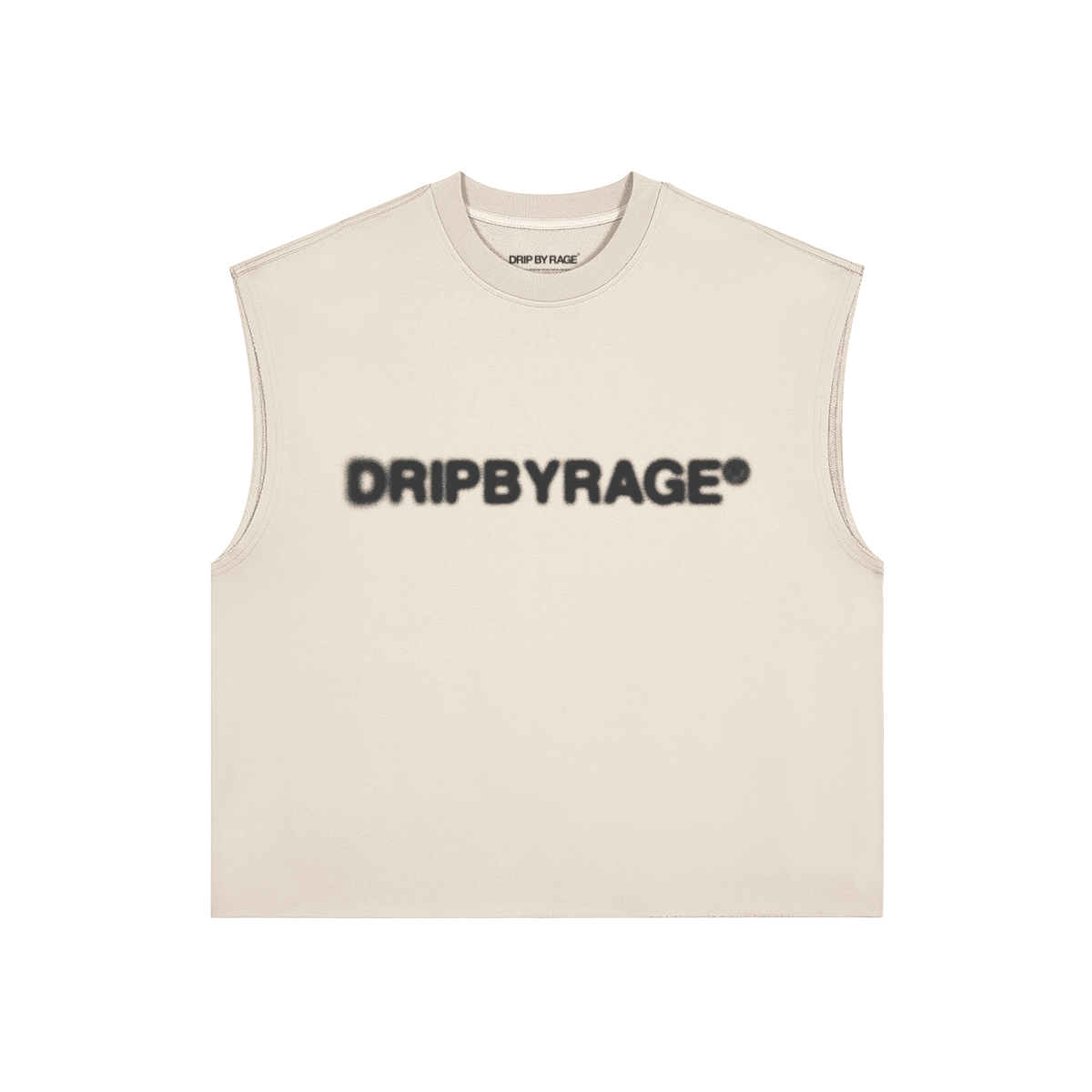 380GSM PRE-SHRUNK BOXY TANK TOP - Drip by Rage