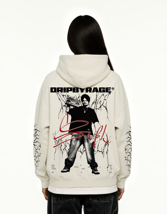 DEVIL SIDHU SUN FADED BOXY HOODIE