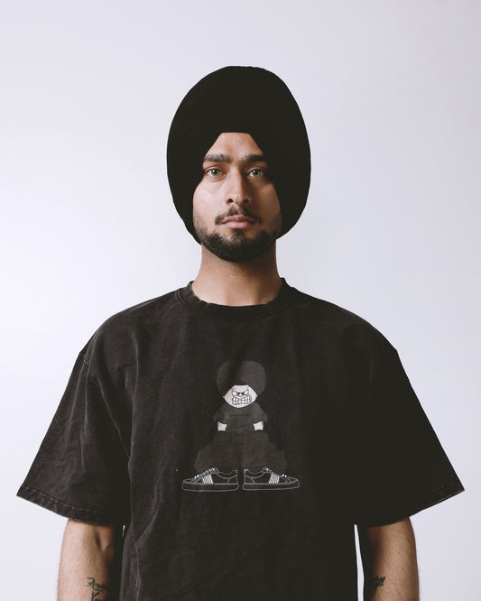 DARK DRIP BOY OVERSIZED FADED T-SHIRT