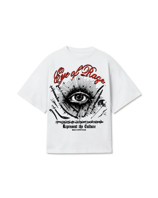 EYE OF RAGE T-SHIRT WHITE