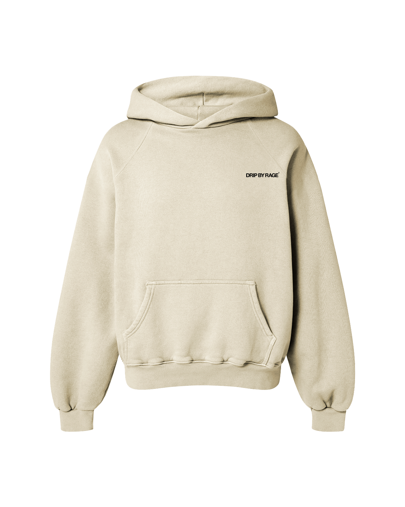 APRICOT OVERSIZED FLEECE HOODIE