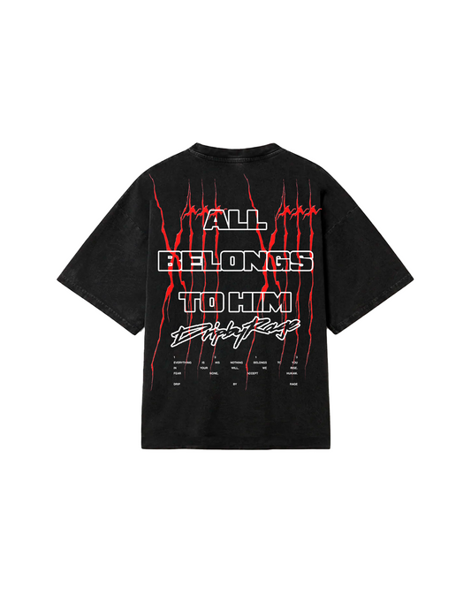 ALL IS HIS FADED T-SHIRT