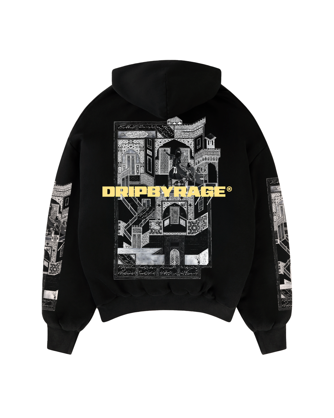 YUSUF ZULAIKHA SUN FADED BOXY HOODIE – Drip by Rage