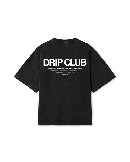 DRIP CLUB OVERSIZED FADED T-SHIRT