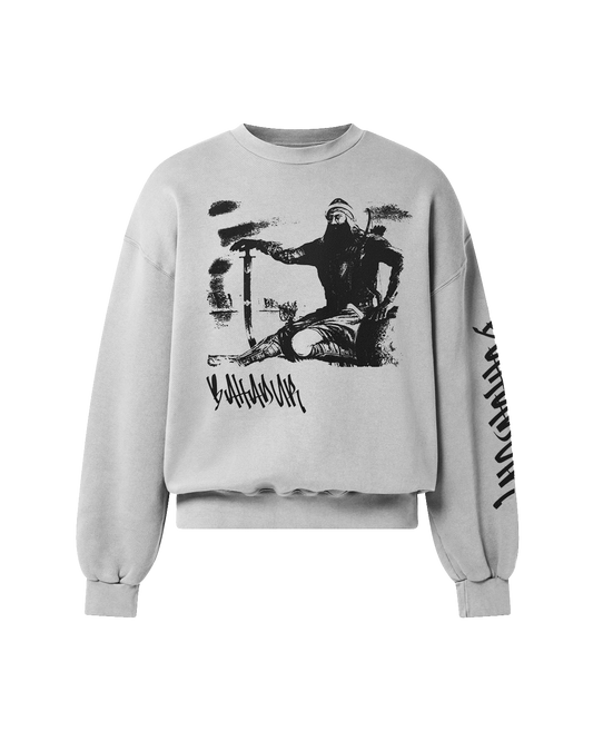 BAHADUR SWEATSHIRT HEATHER GREY