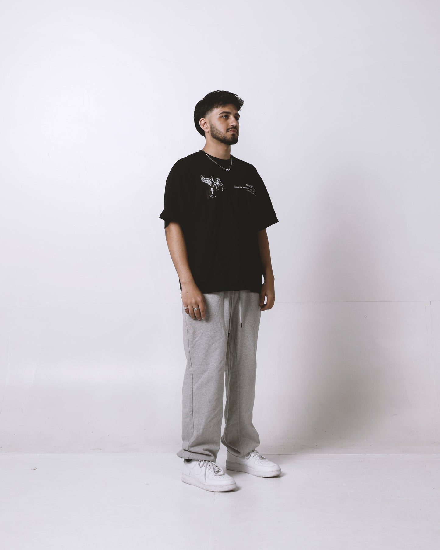 ASH GREY FRENCH TERRY SWEATPANTS