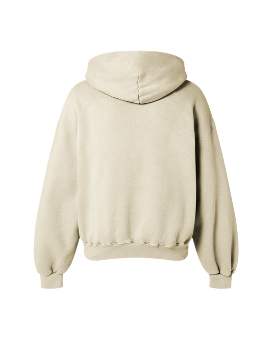APRICOT OVERSIZED FLEECE HOODIE