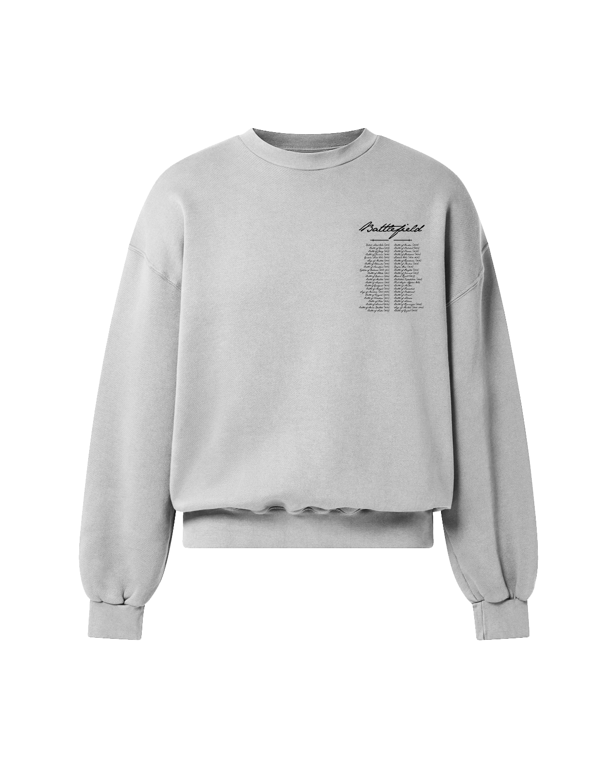 BATTLEFIELD OVERSIZED SWEATSHIRT