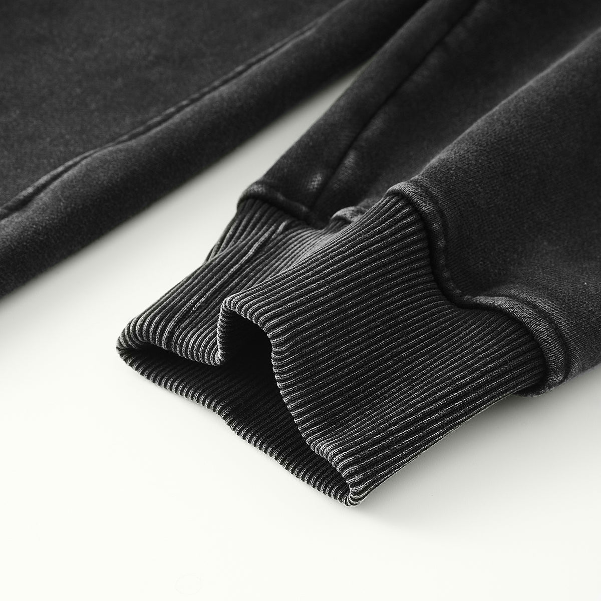 SHIV OVERSIZED FADED HOODIE BLACK