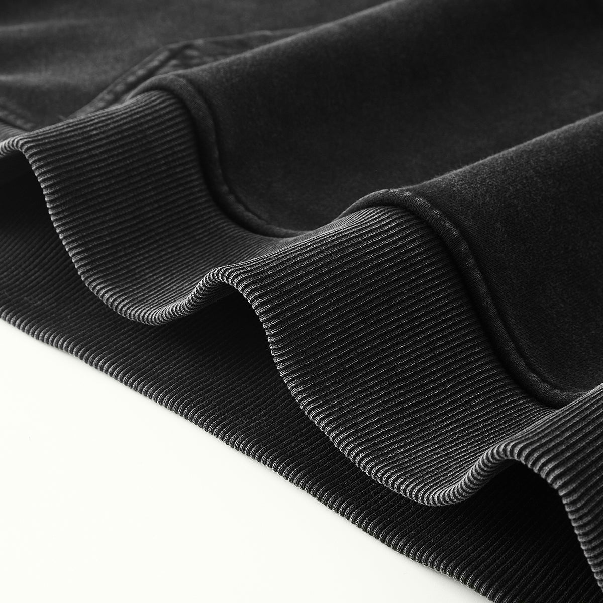 SHIV OVERSIZED FADED HOODIE BLACK