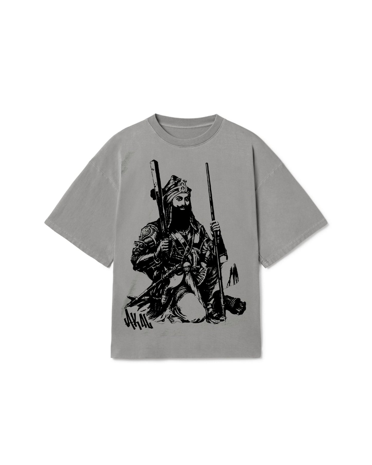 AKAL OVERSIZED FADED T-SHIRT GREY - Drip by Rage