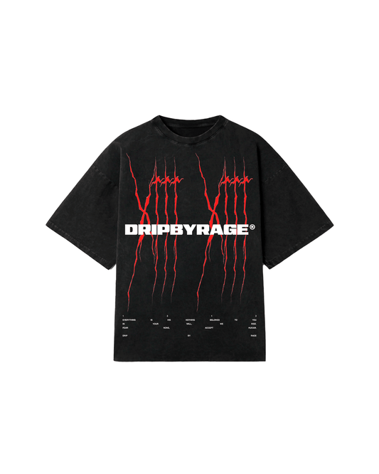 ALL IS HIS FADED T-SHIRT - Drip by Rage