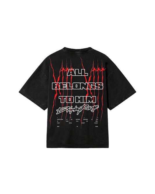 ALL IS HIS FADED T-SHIRT - Drip by Rage