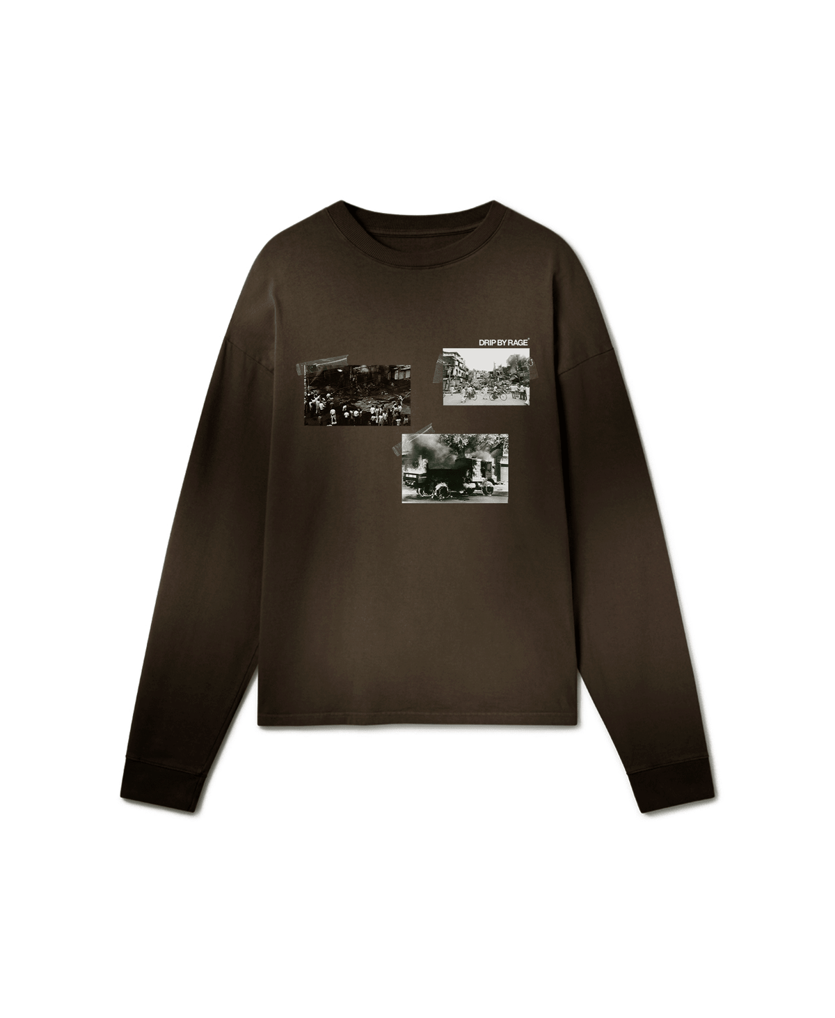 ANARCHY OF 84 OVERSIZED LONG SLEEVE - Drip by Rage