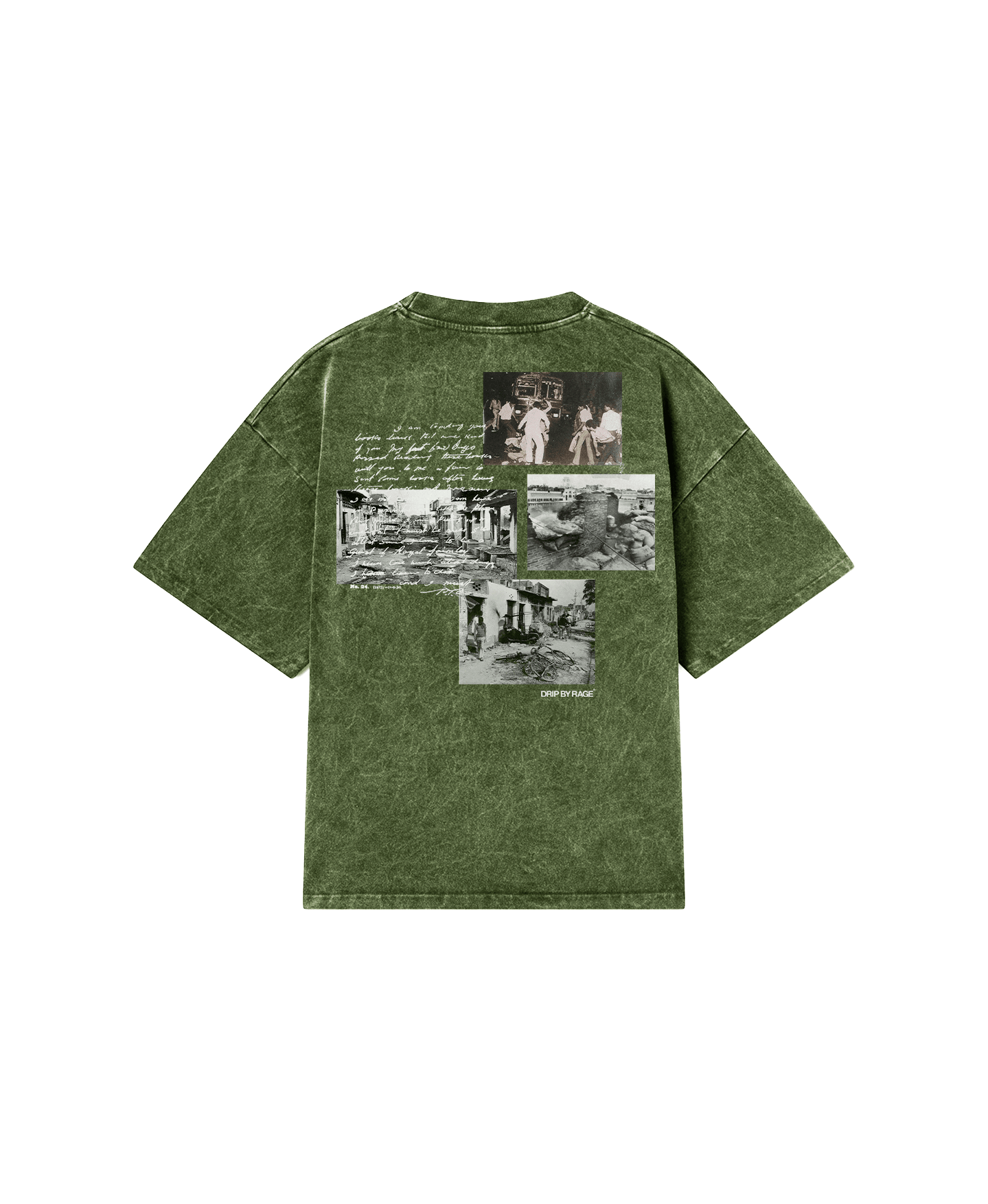 ANARCHY OF 84 OVERSIZED WASHED T-SHIRT - Drip by Rage