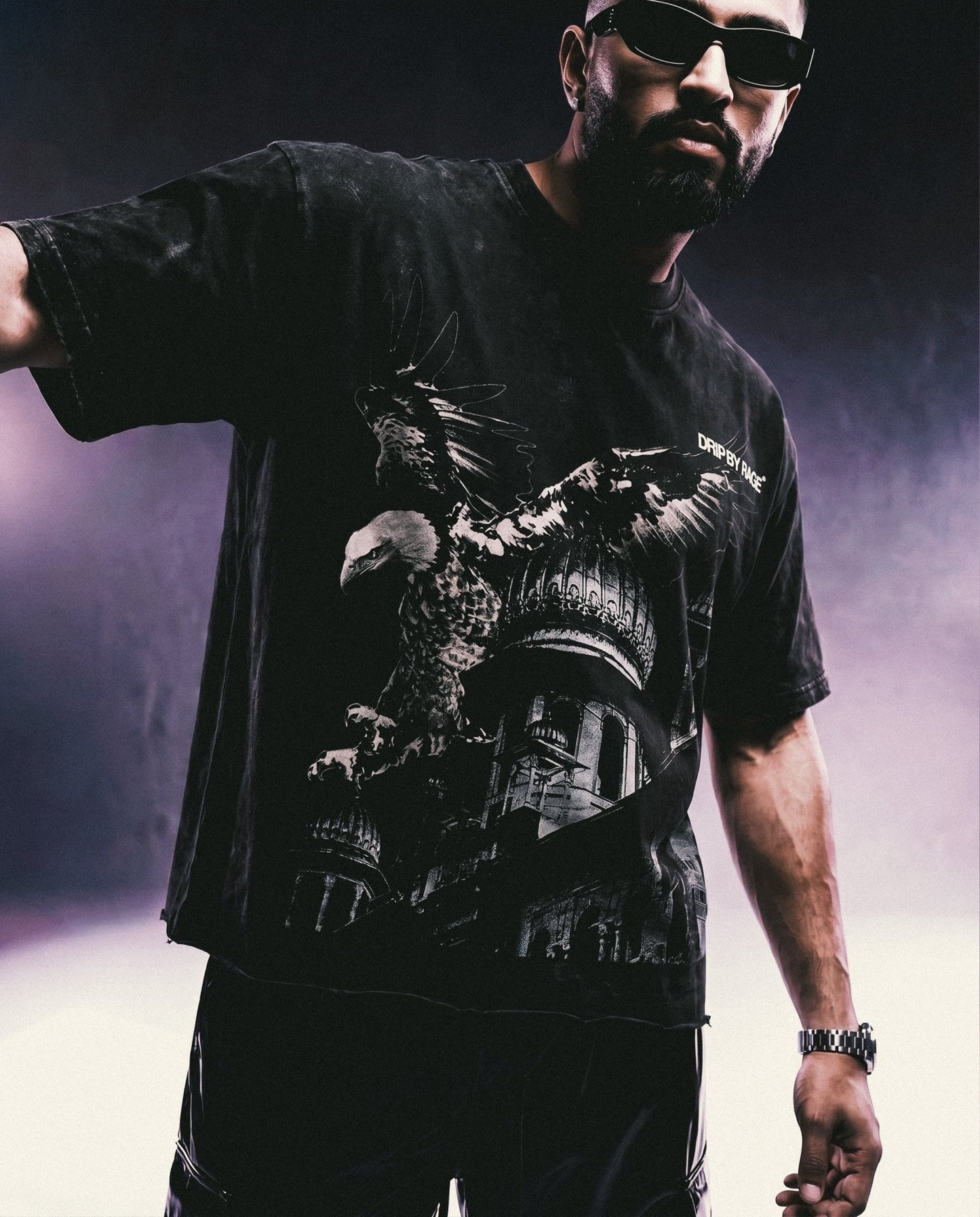 ARCHITECHTURE FADED T-SHIRT - Drip by Rage