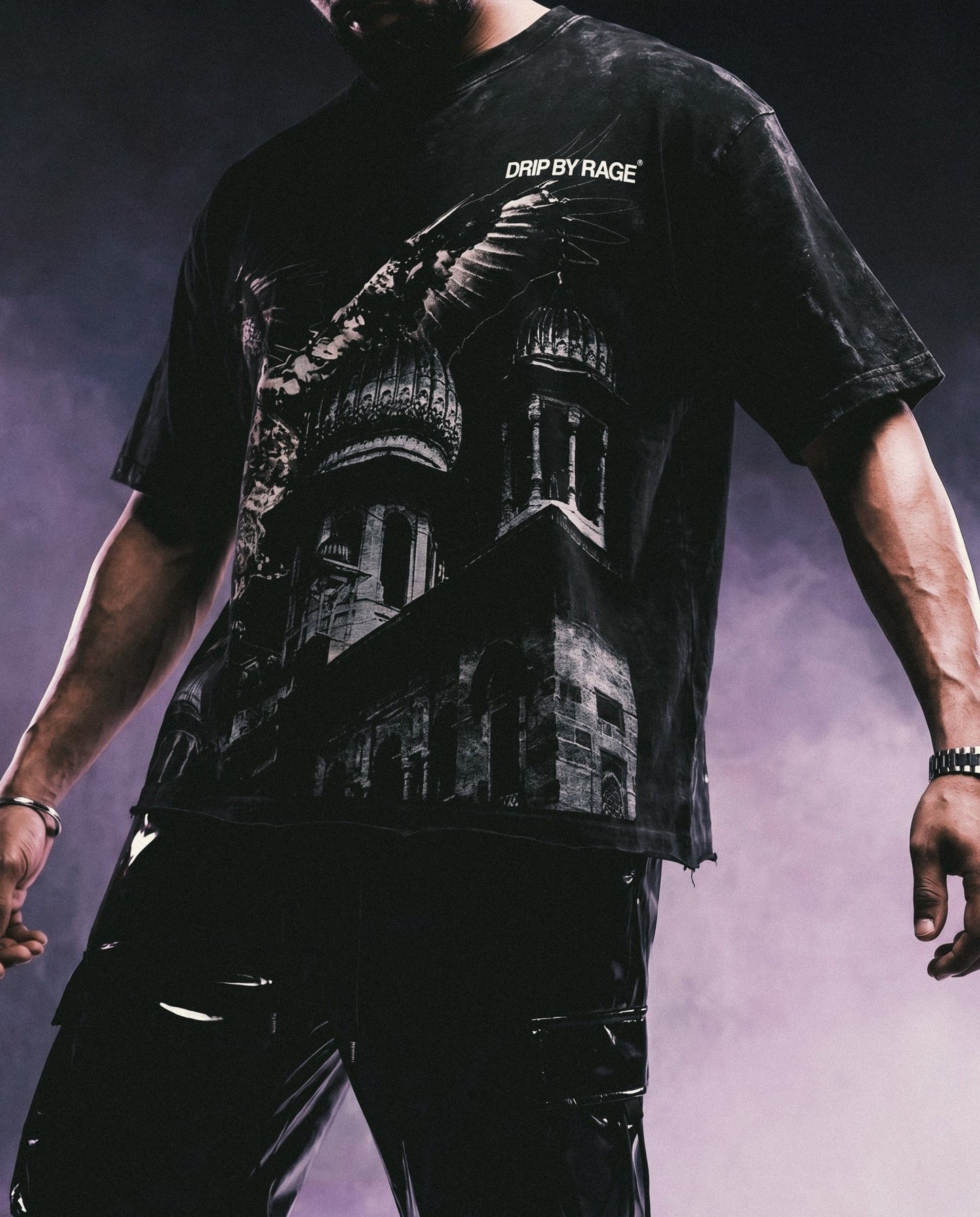 ARCHITECHTURE FADED T-SHIRT - Drip by Rage