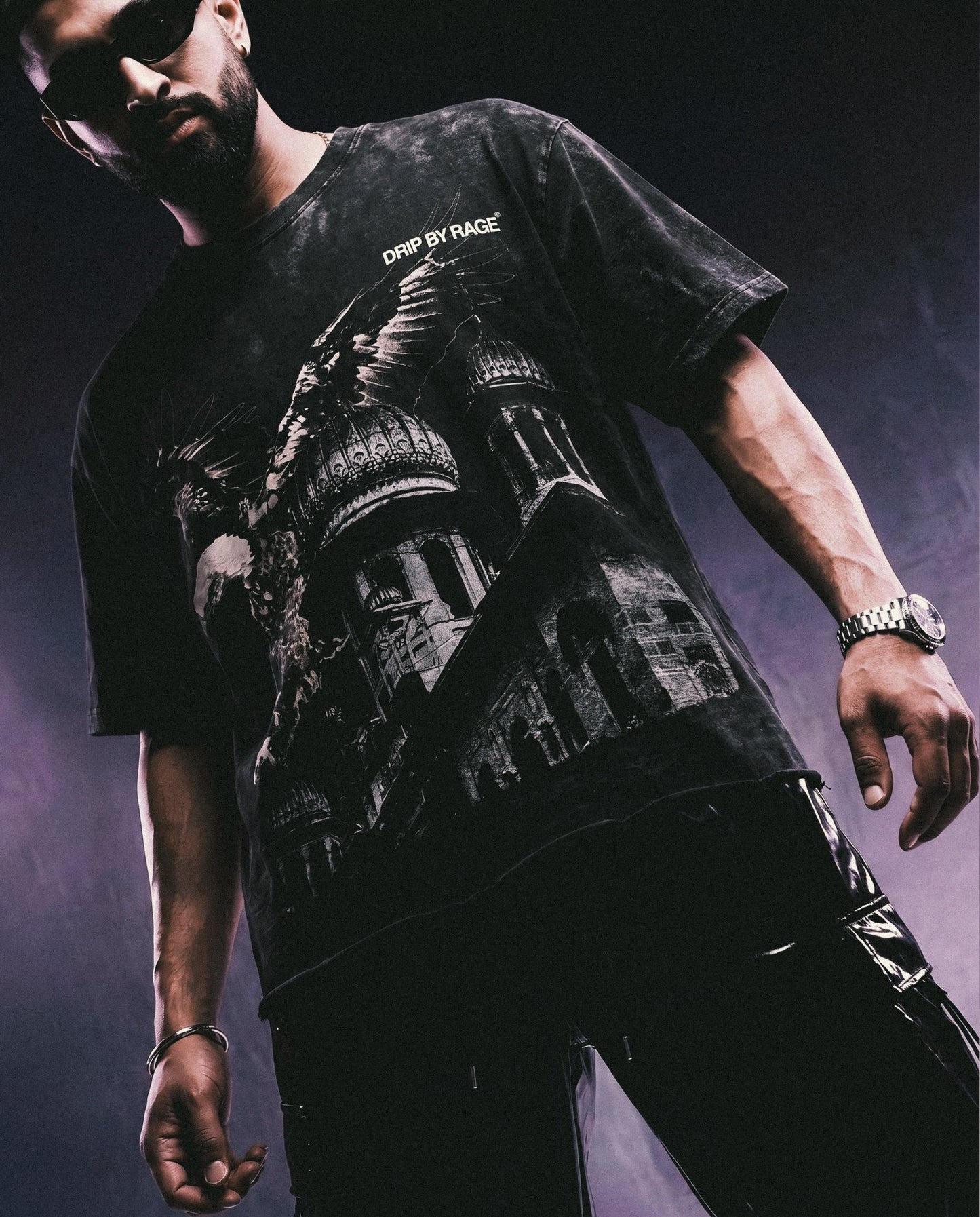 ARCHITECHTURE FADED T-SHIRT - Drip by Rage