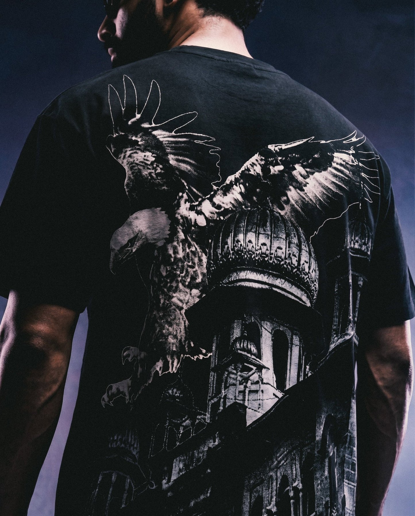 ARCHITECTURE EAGLE BOXY T-SHIRT - Drip by Rage