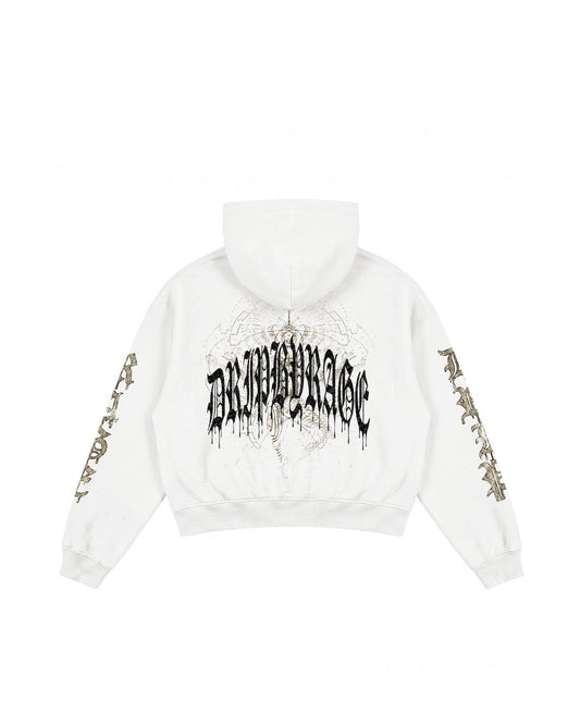 AWAKENING BUTTON OVERSIZED HOODIE - Drip by Rage