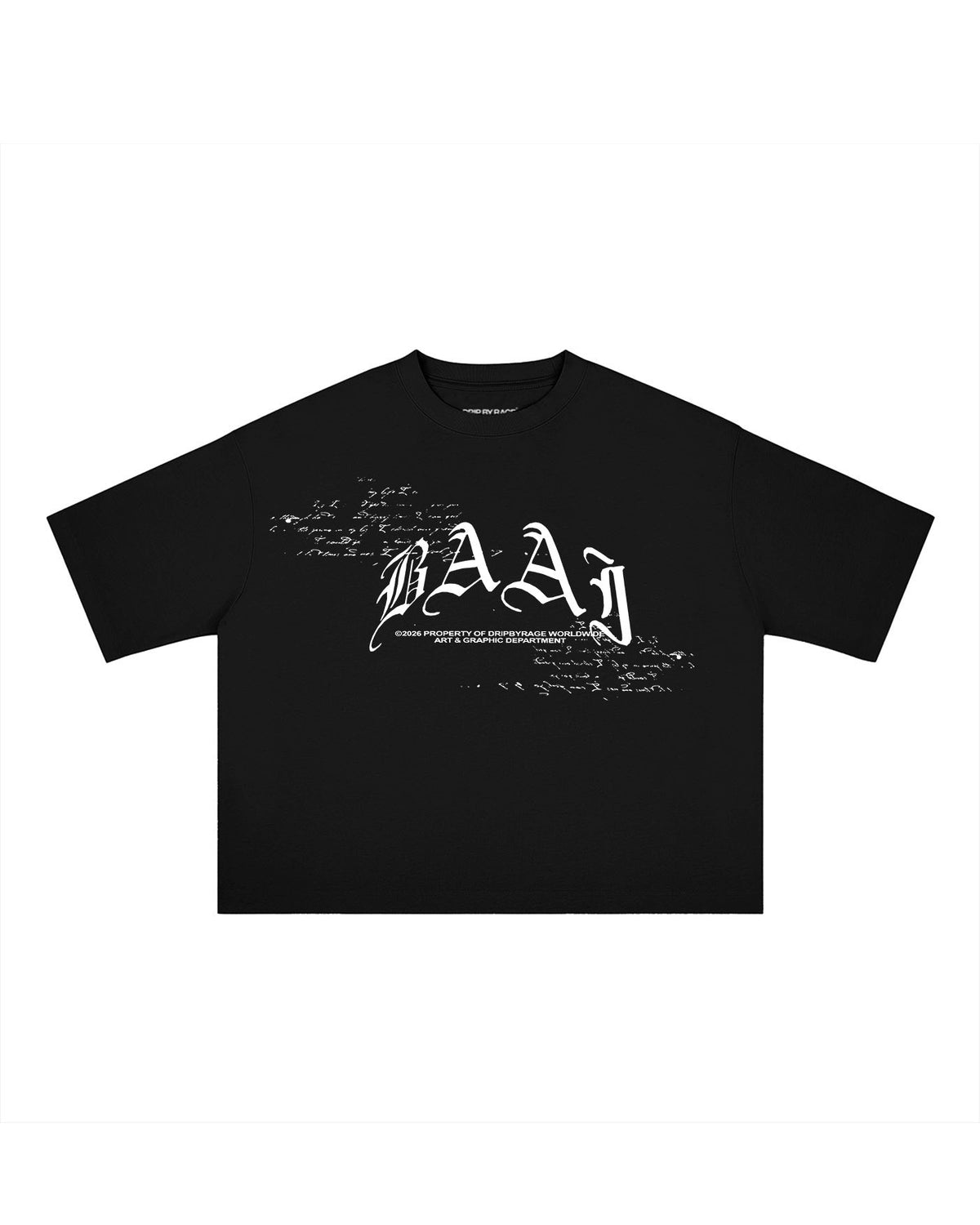 BAAJ BOXY T-SHIRT - Drip by Rage