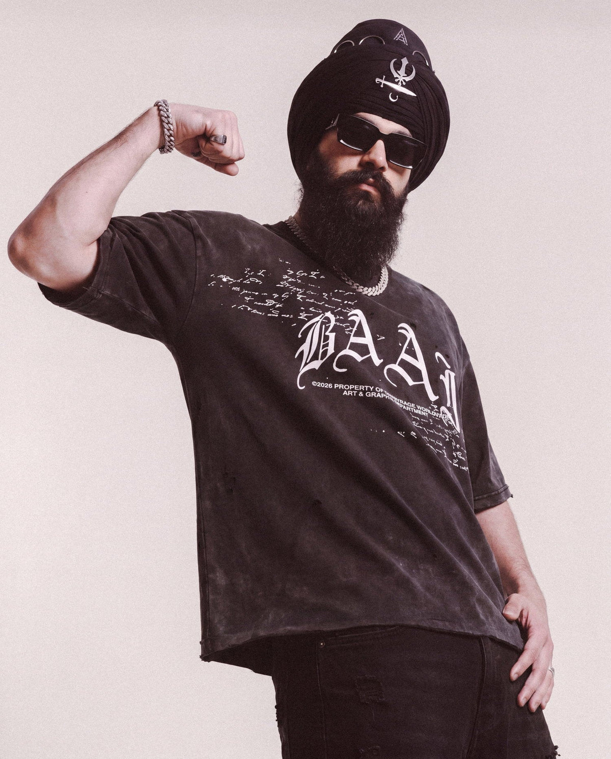 BAAJ BOXY T-SHIRT - Drip by Rage
