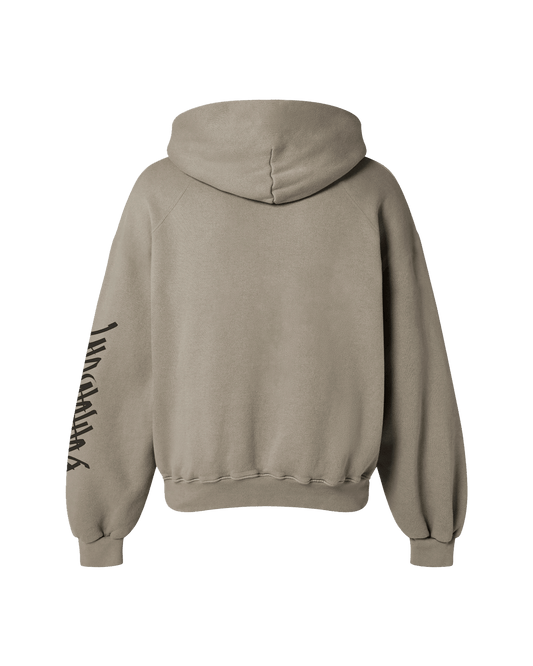 BAHADUR OVERSIZED FLEECE HOODIE CAMEL - Drip by Rage