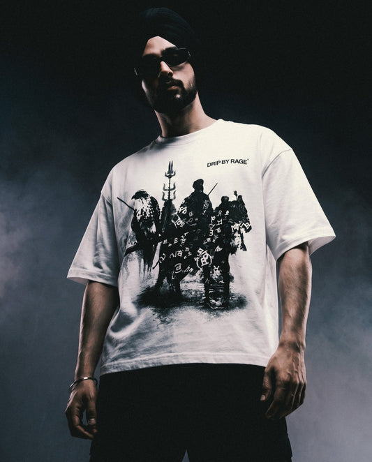 BATTLE READY BOXY T-SHIRT - Drip by Rage