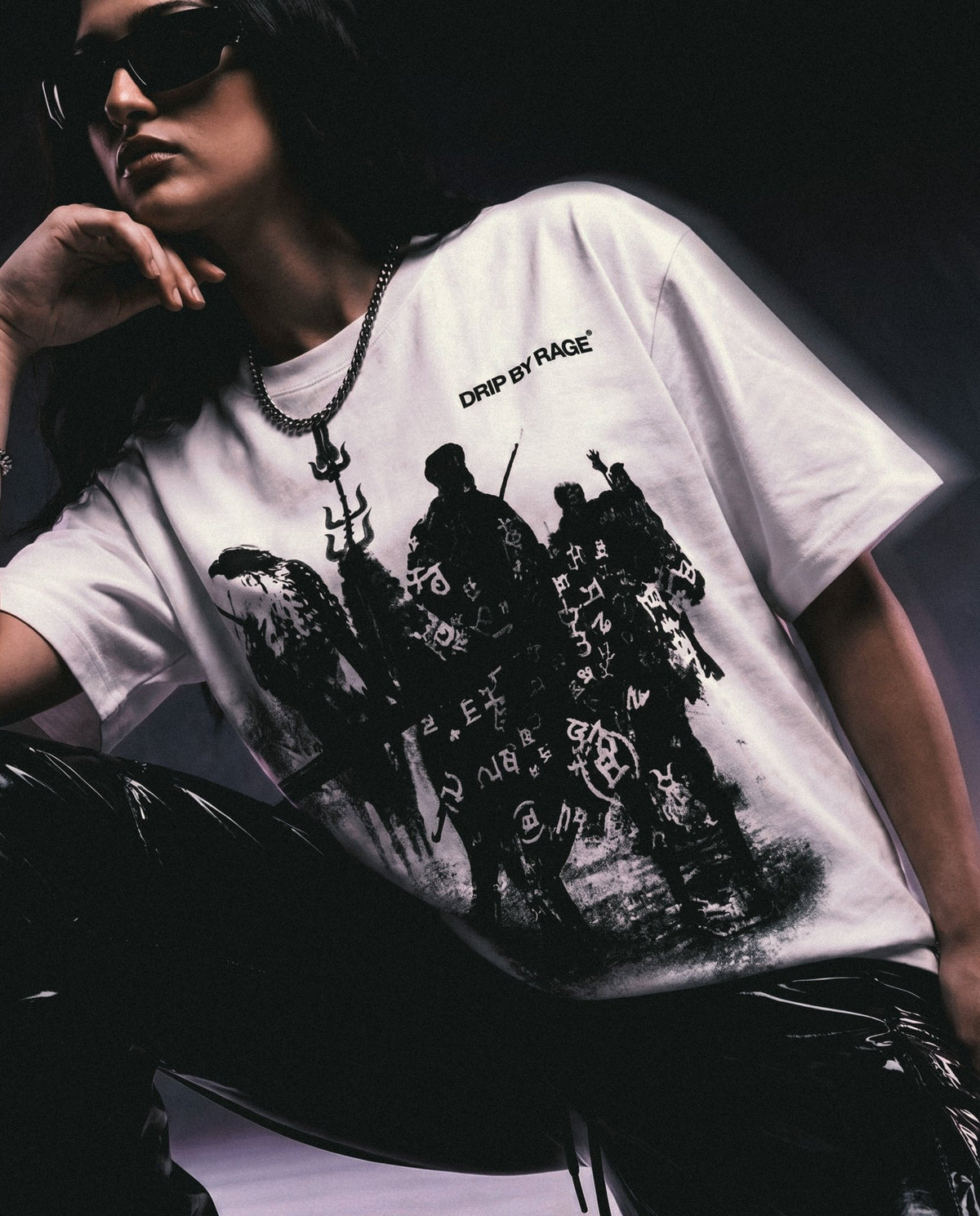 BATTLE READY BOXY T-SHIRT - Drip by Rage