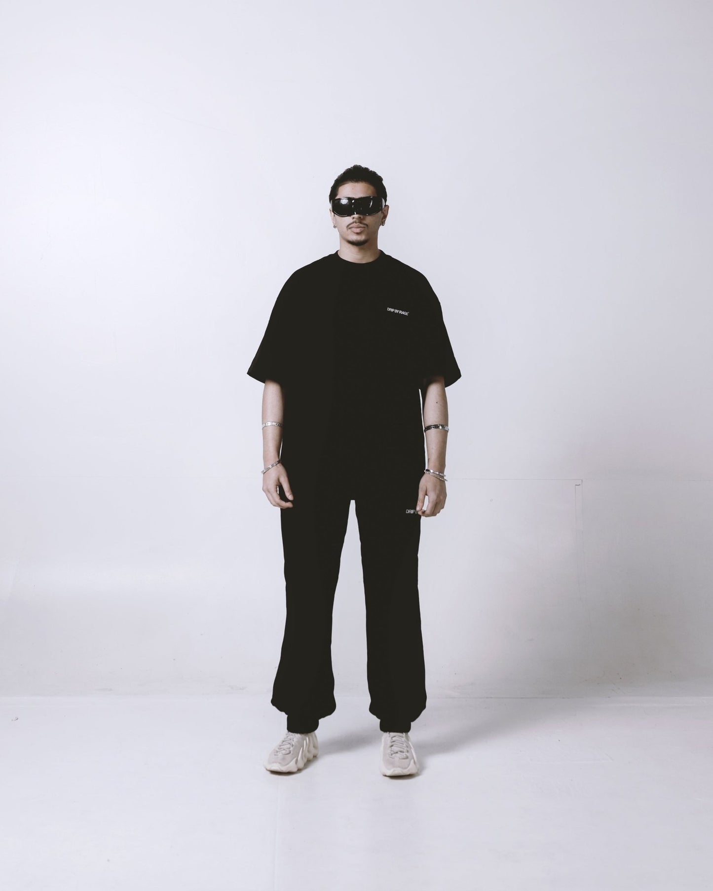 BLACK FRENCH TERRY SWEATPANTS - Drip by Rage