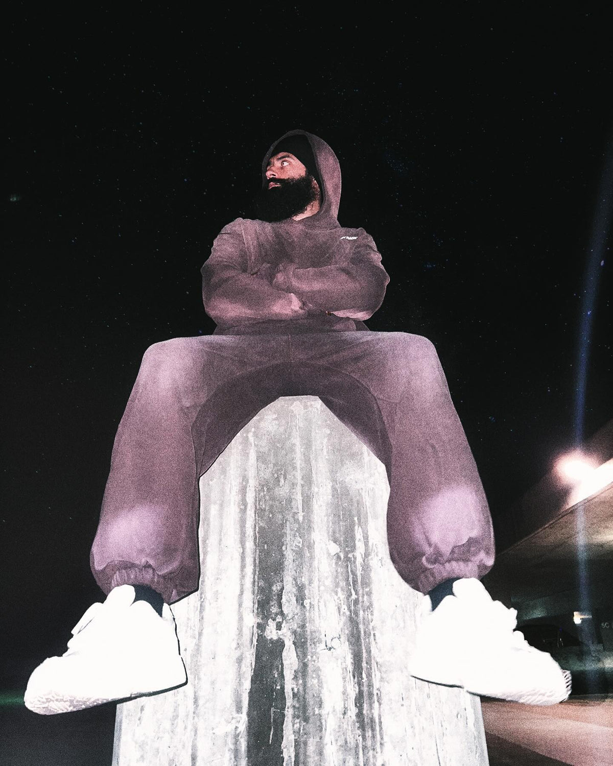 BROWN FADED OVERSIZED PREMIUM HOODIE - Drip by Rage
