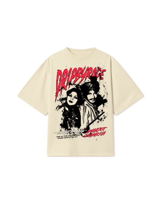 CHAMKILA T-SHIRT APRICOT - Drip by Rage