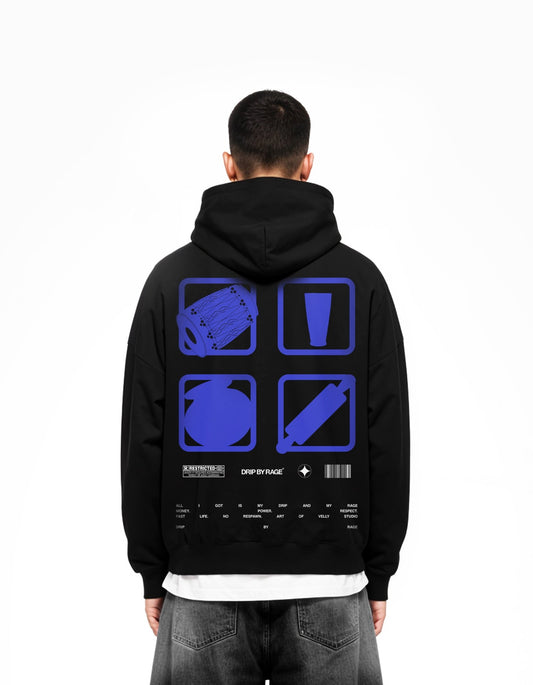 CHOBBAR SUN FADED BOXY HOODIE - Drip by Rage