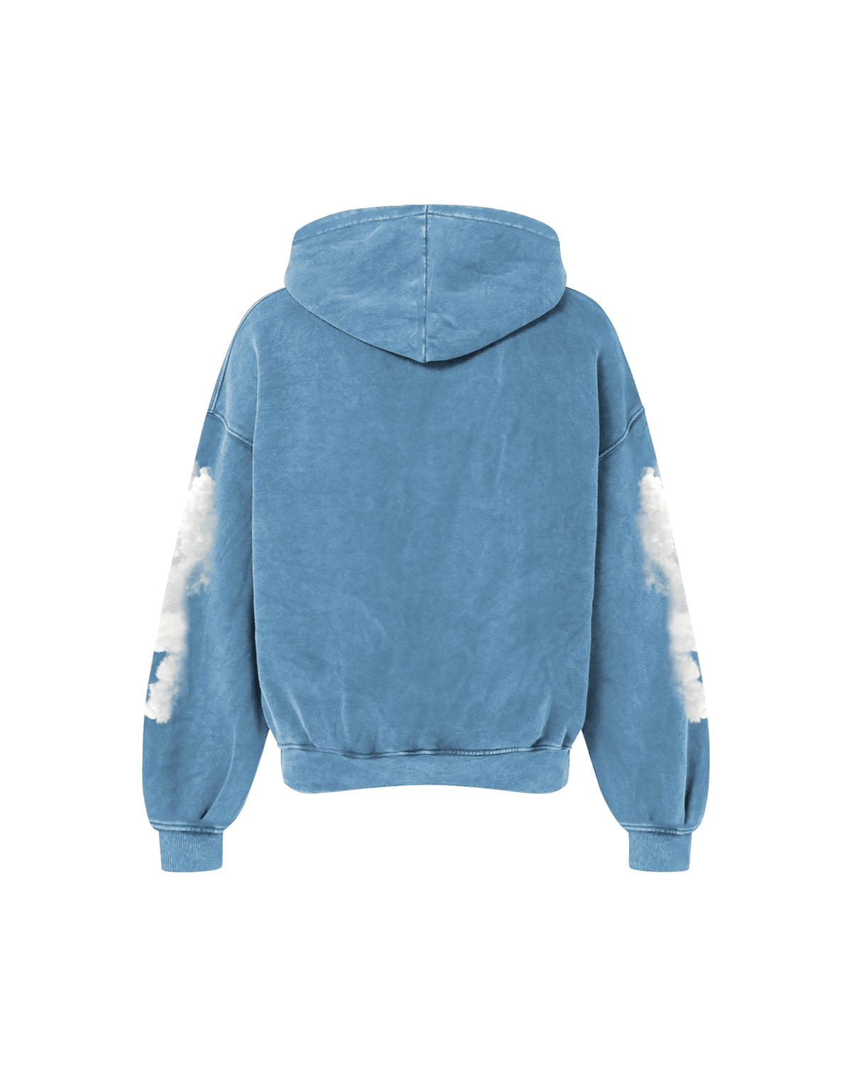 CLOUDY OVERSIZED WASHED HOODIE - Drip by Rage