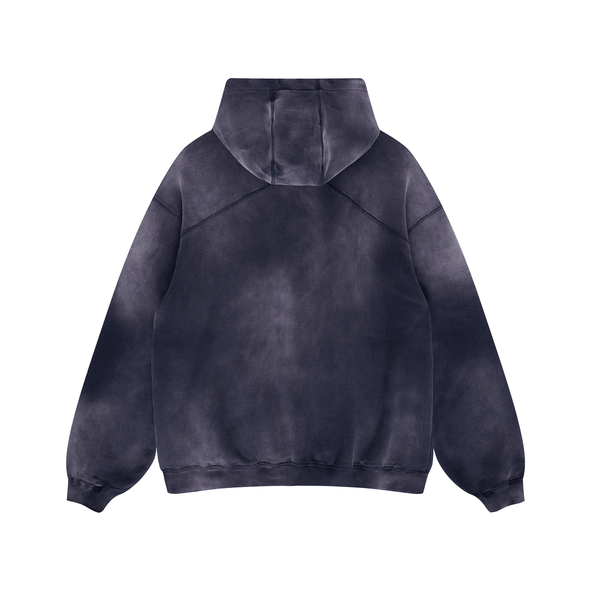 DARK BYZANITE FADED OVERSIZED PREMIUM HOODIE - Drip by Rage