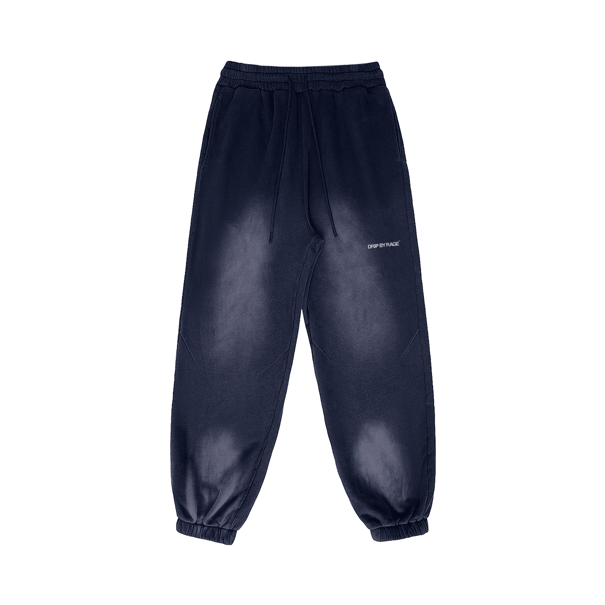 DARK BYZANITE FADED OVERSIZED PREMIUM SWEATPANTS - Drip by Rage