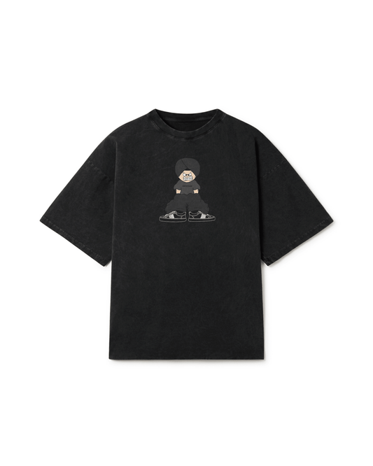 DARK DRIP BOY OVERSIZED FADED T-SHIRT - Drip by Rage