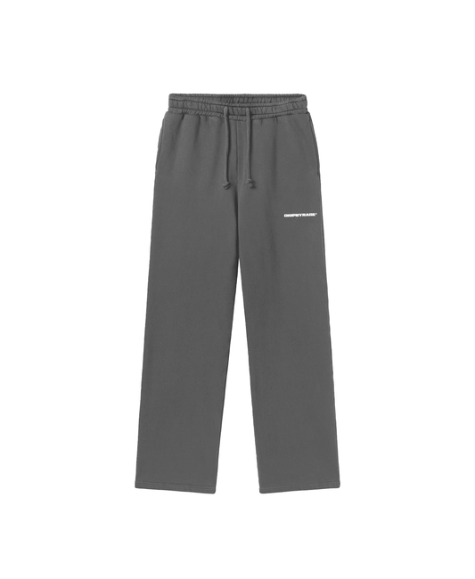 DARK GREY HEAVY RELAXED STRAIGHT SWEATPANTS - Drip by Rage