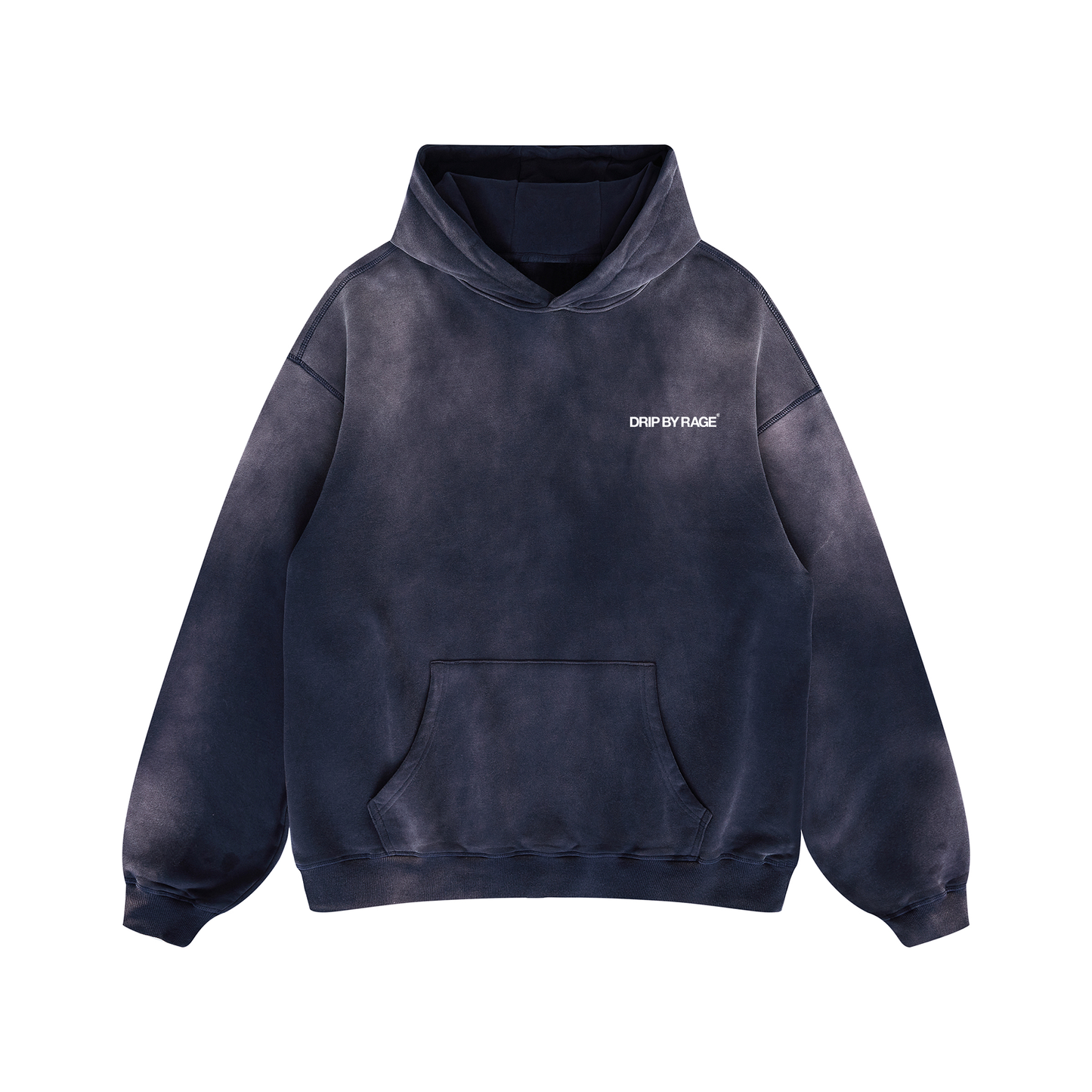 DARK BYZANITE FADED OVERSIZED PREMIUM HOODIE