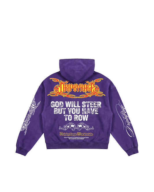 DOUBLE PRAYER OVERSIZED HOODIE - Drip by Rage
