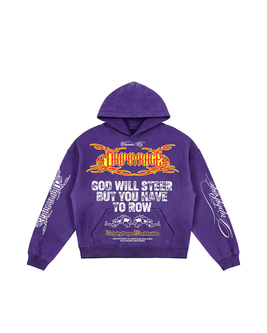 DOUBLE PRAYER OVERSIZED HOODIE - Drip by Rage